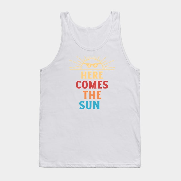 Here Comes the Sun Summer Tank Top by Alex'sShop